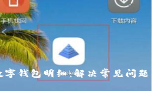 如何查询数字钱包明细:解决常见问题与操作指南