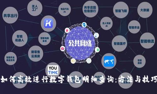 如何高效进行数字钱包明细查询:方法与技巧